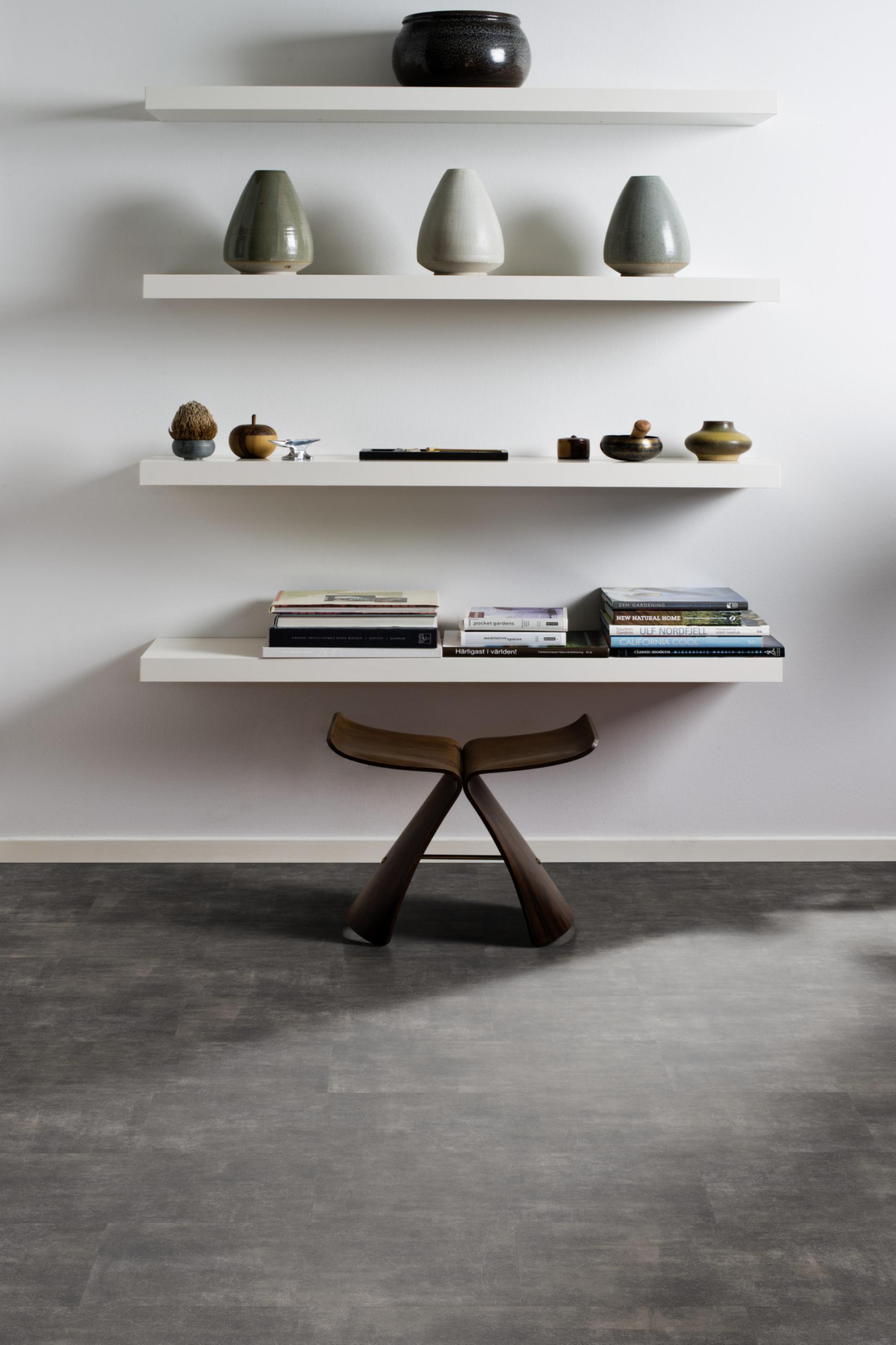 Kahrs Click 6 mm Stone Steele Click 6 Mm LVT Flooring, 300x6x600mm Image