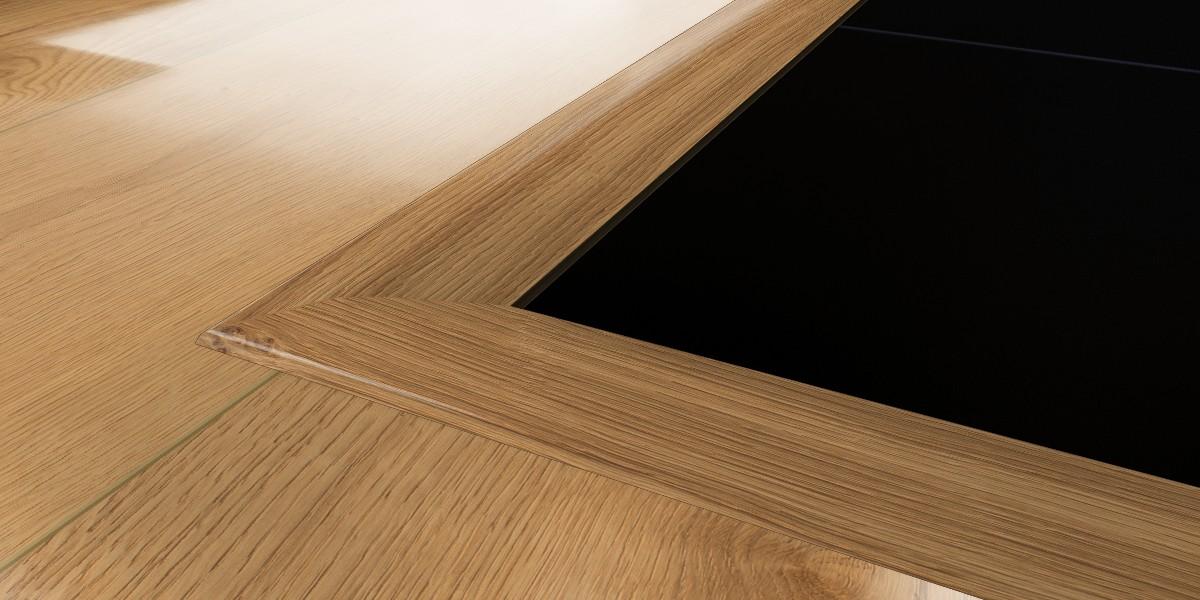 Kahrs Mouldings Cover Strip Oak Asturian, Oiled Image