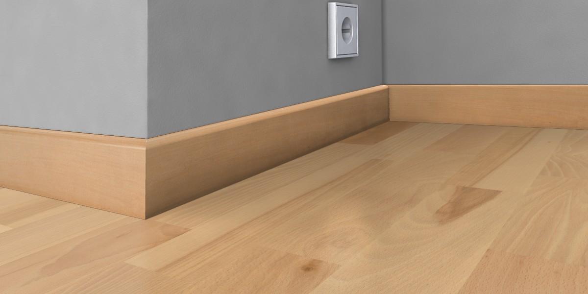 Kahrs Skirtings Skirting Beech, Satin Lacquered Image