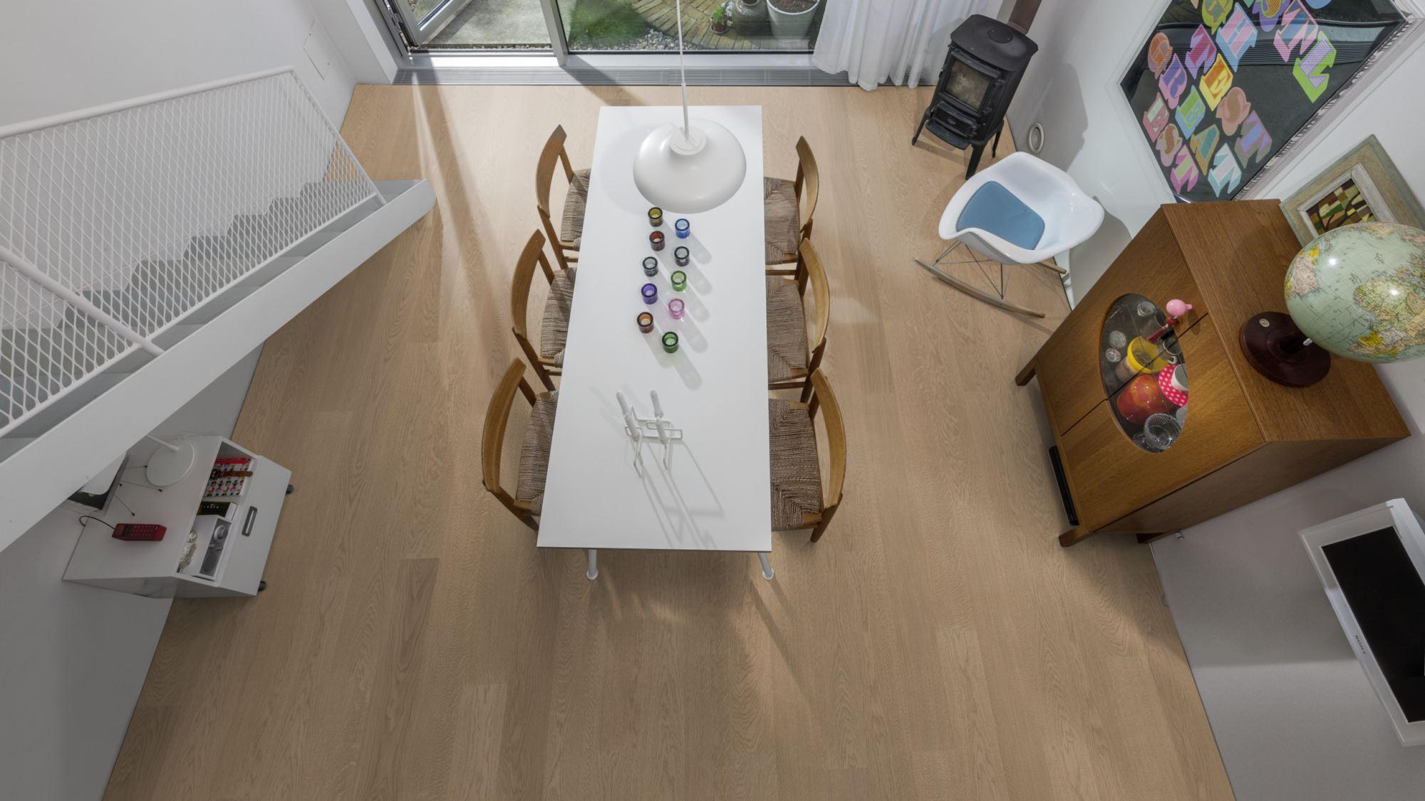 Kahrs Capital Oak Prague Engineered Flooring, Brushed & Ultra Matt Lacquered, 187x15x2420mm Image