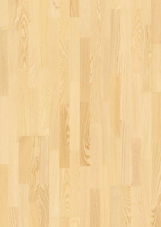 Boen Transparent Ash 3-Strip 14 mm Wood Flooring, Sanded, Live Natural, 14x215x2200 mm Image