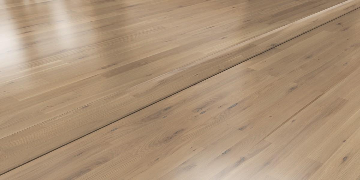 Kahrs Mouldings T-Moulding Oak White, Matt Lacquered Image