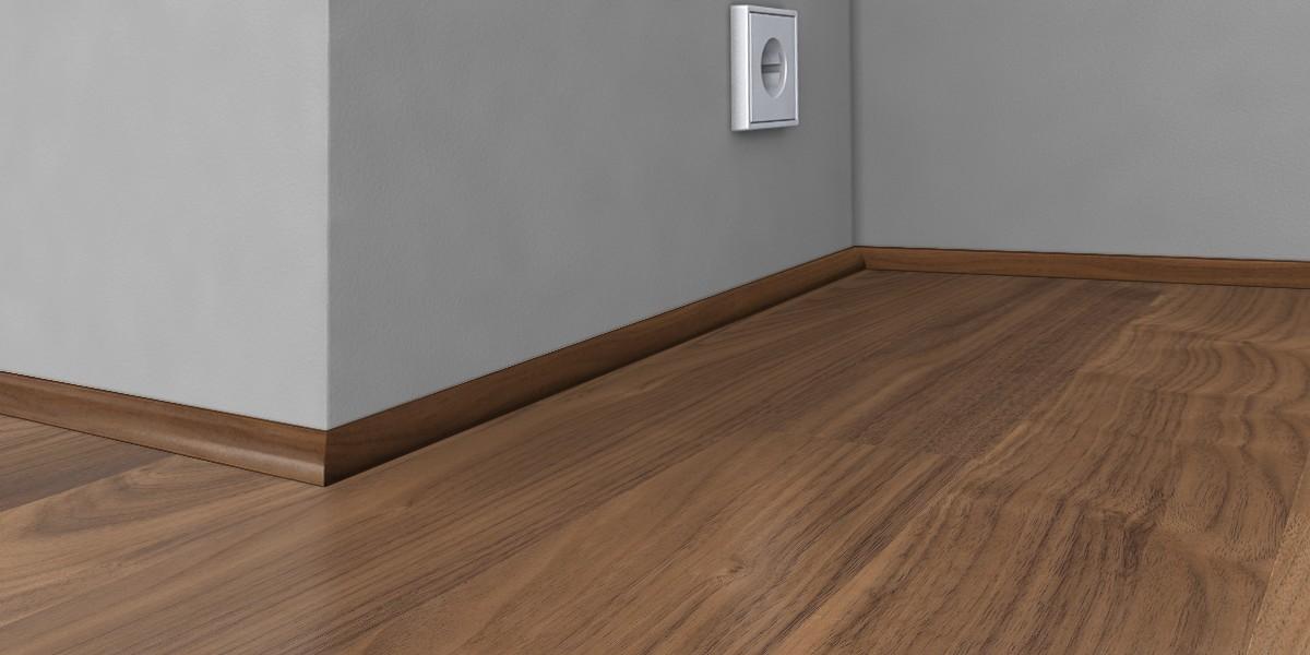 Kahrs Skirtings Quadrant Walnut, Satin Lacquered Image