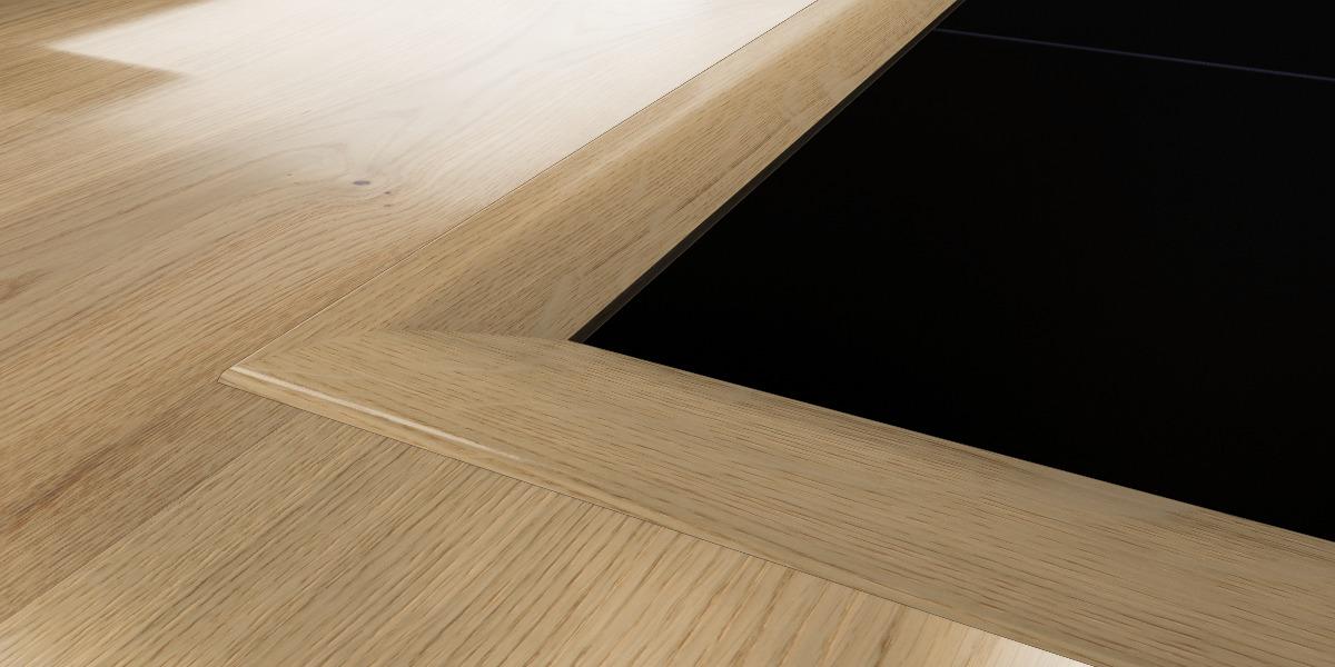 Kahrs Mouldings Cover Strip Oak Sun, Ultra Matt Lacquered Image