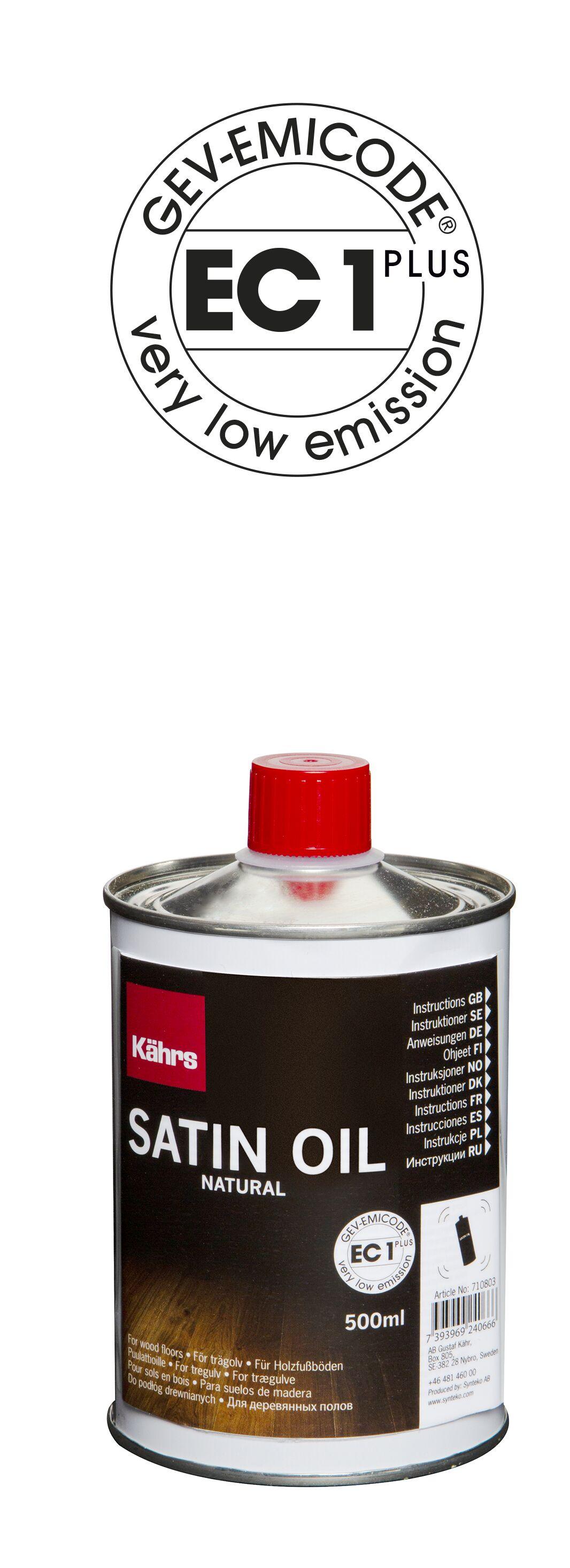 Kahrs Cleaning and maintenance Kährs Satin Oil 0,5 L Image