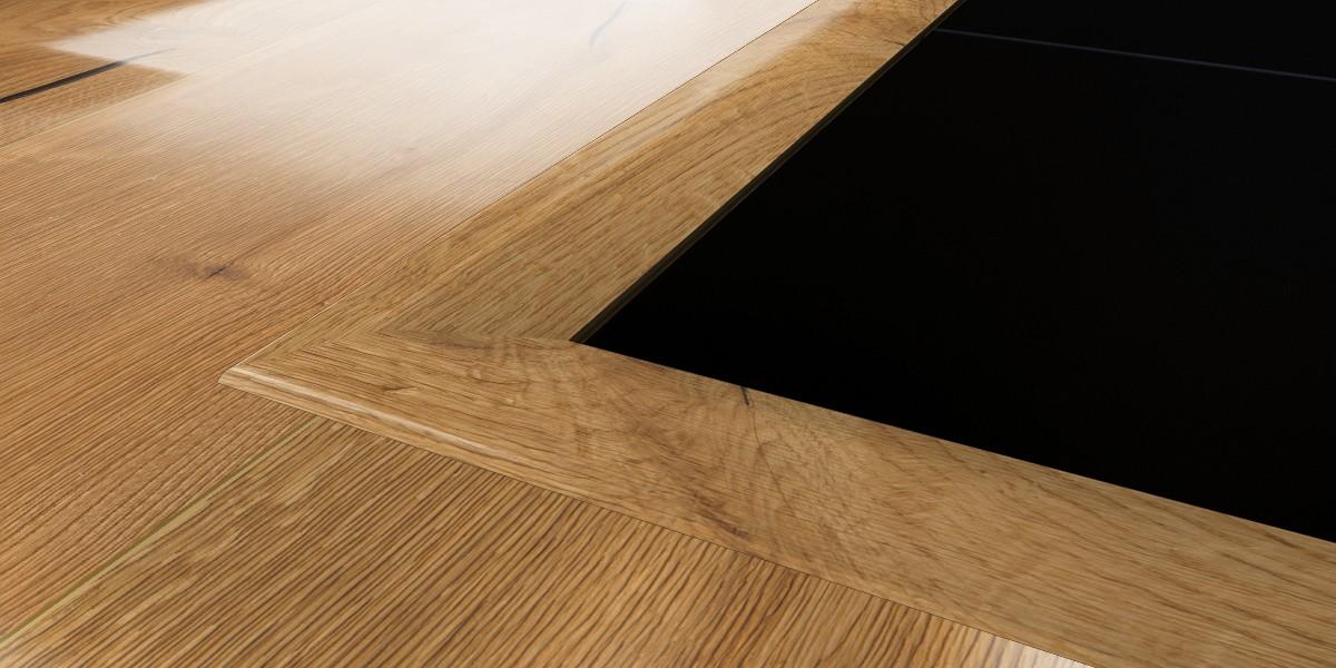 Kahrs Mouldings Cover Strip Oak Finnveden, Matt Lacquered Image