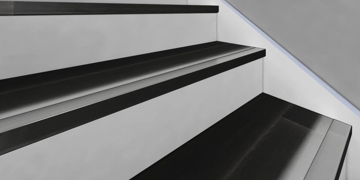 Kahrs Mouldings Stairnose Oak Nouveau Charcoal Image
