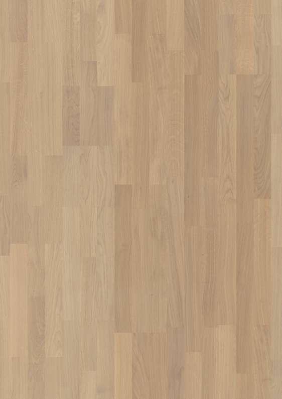 Boen Transparent Oak 3-Strip 13.2 mm Wood Flooring, Brushed, Live Natural, 13.2x215x2200 mm Image