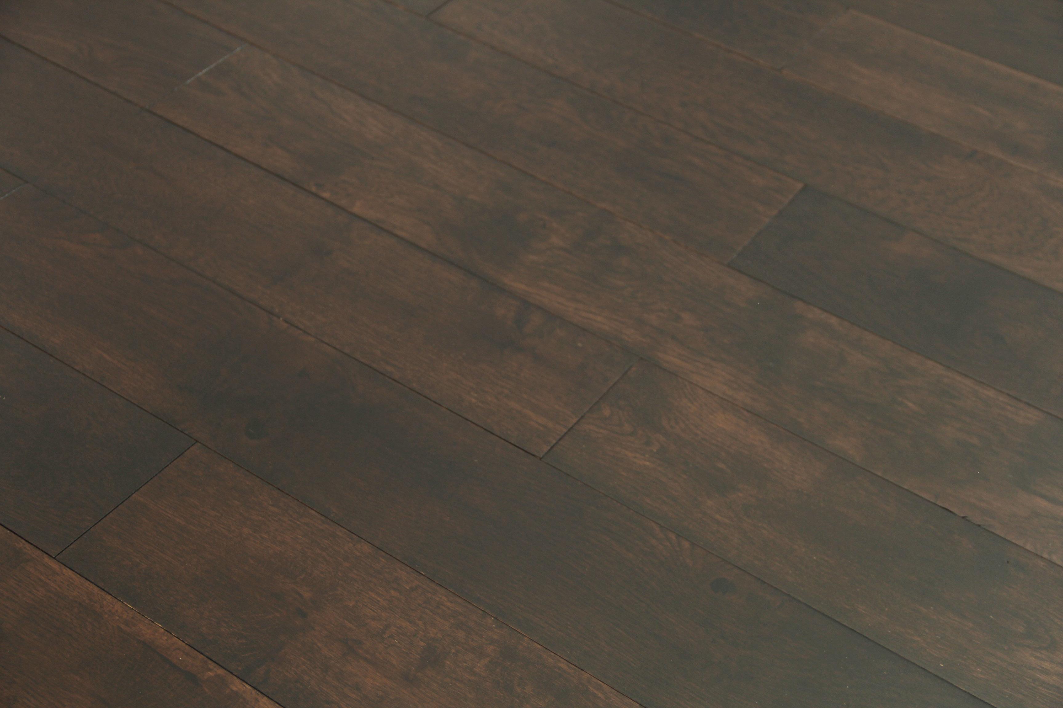 Tradition Select Engineered Oak Flooring, Coffee Stained, Lacquered, 130x18x1500mm Image