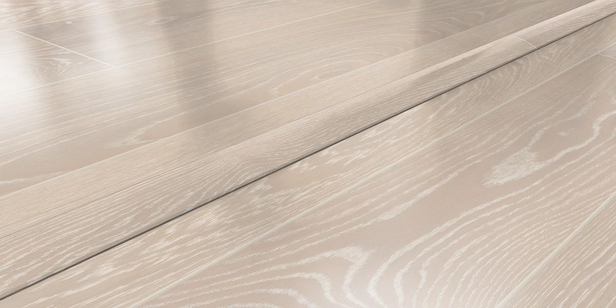 Kahrs Mouldings T-Moulding Oak Snow, Matt Lacquered Image