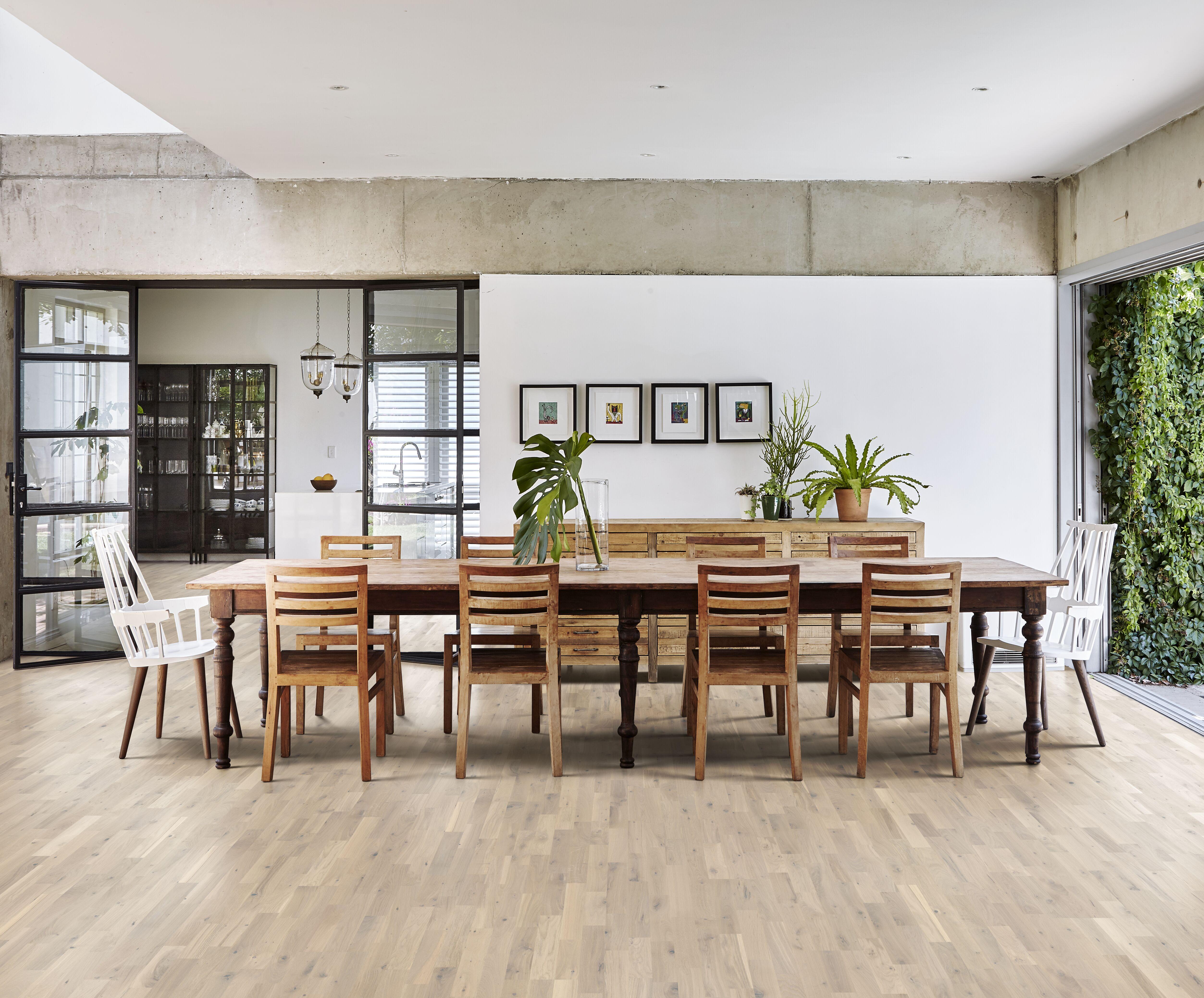 Kahrs Duramen Oak Salt Engineered Flooring, Matt Lacquered, 200x13x2423mm Image