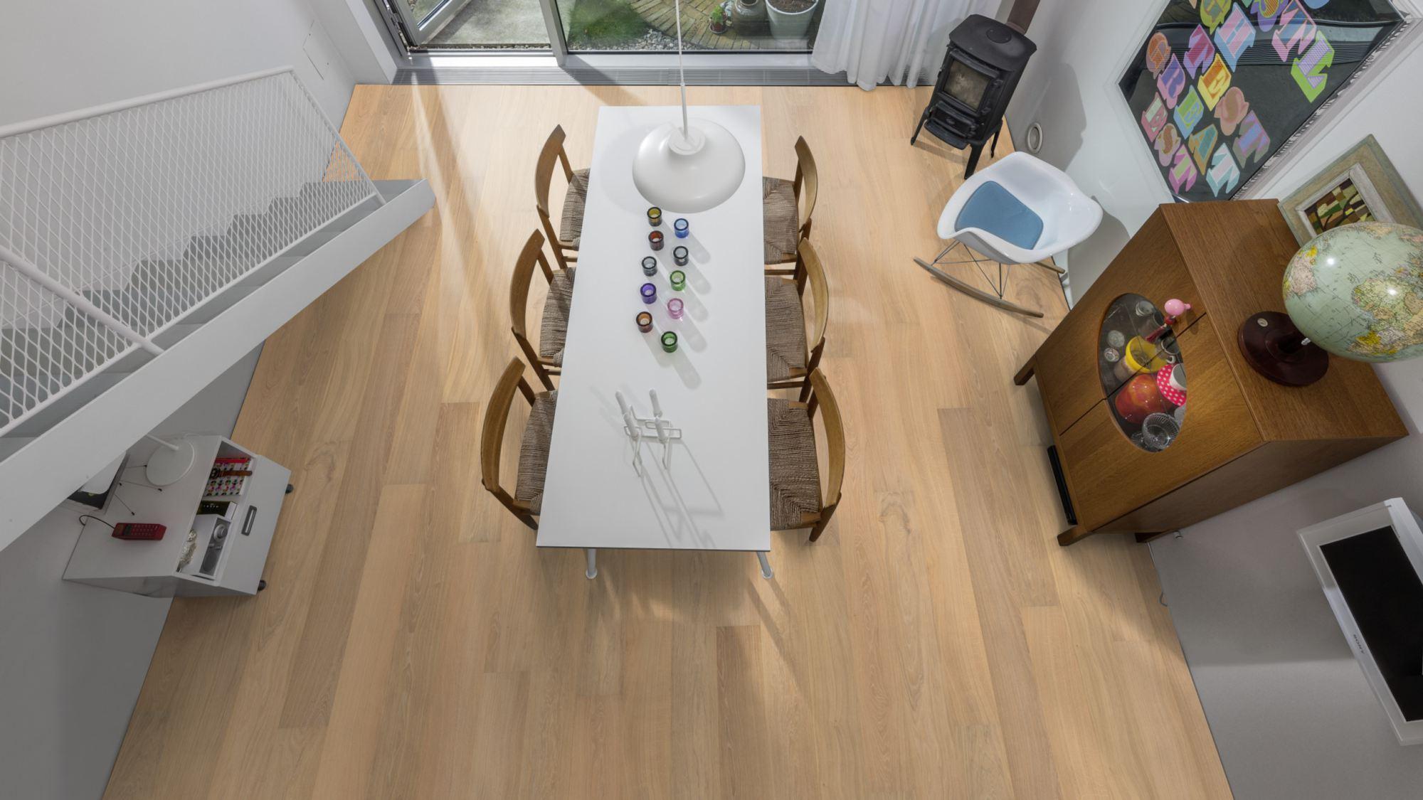 Kahrs Capital Oak Paris Ultra Matt Engineered Flooring, Brushed & Ultra Matt Lacquered, 187x15x2420mm Image
