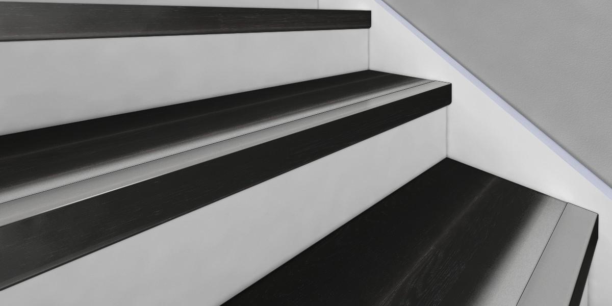 Kahrs Mouldings T&g Stairnose Oak White Image