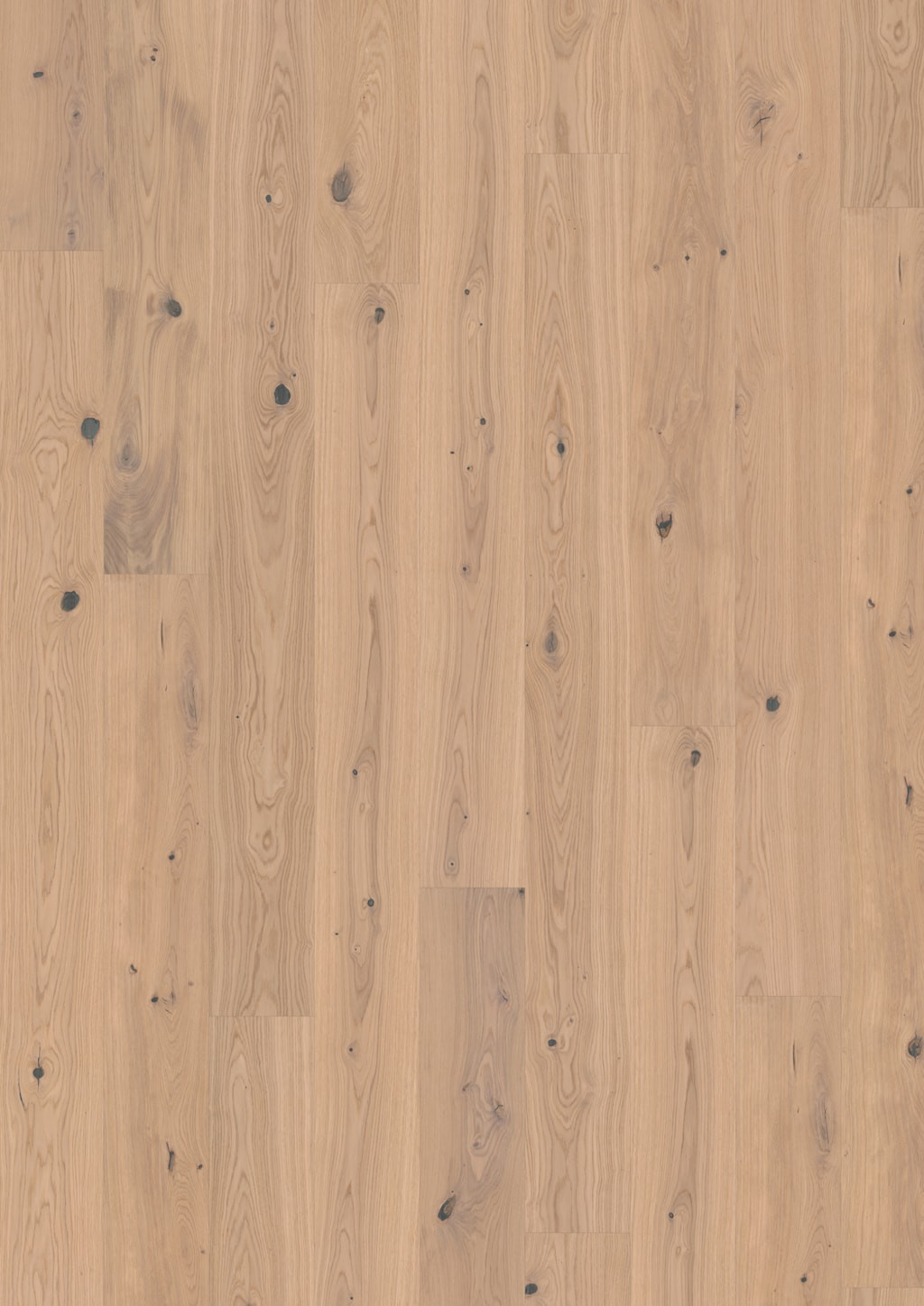 Kahrs Life Authentic Plank Oak Tahini Plank Engineered Flooring, Brushed & Oiled, 193x10x1980mm Image