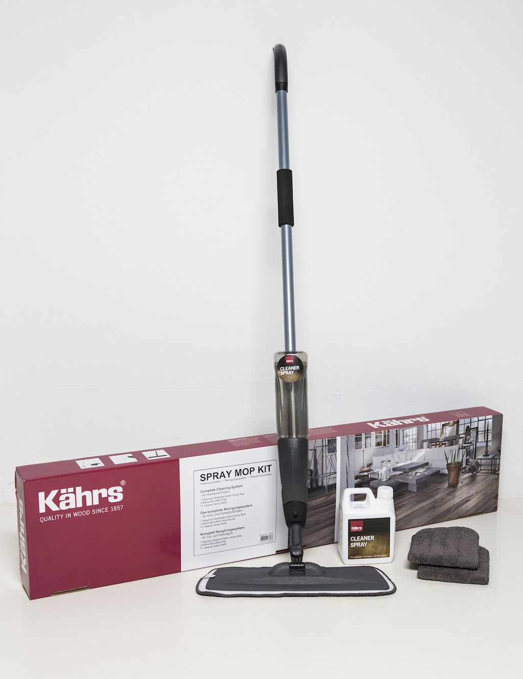 Kahrs Cleaning and maintenance Kährs Spray Mop Kit Image