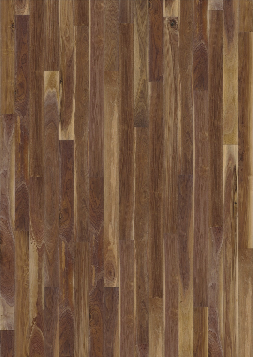 Kahrs Campaign Walnut 1-Strip Engineered Flooring, Satin Lacquered, 138x14x2000mm Image