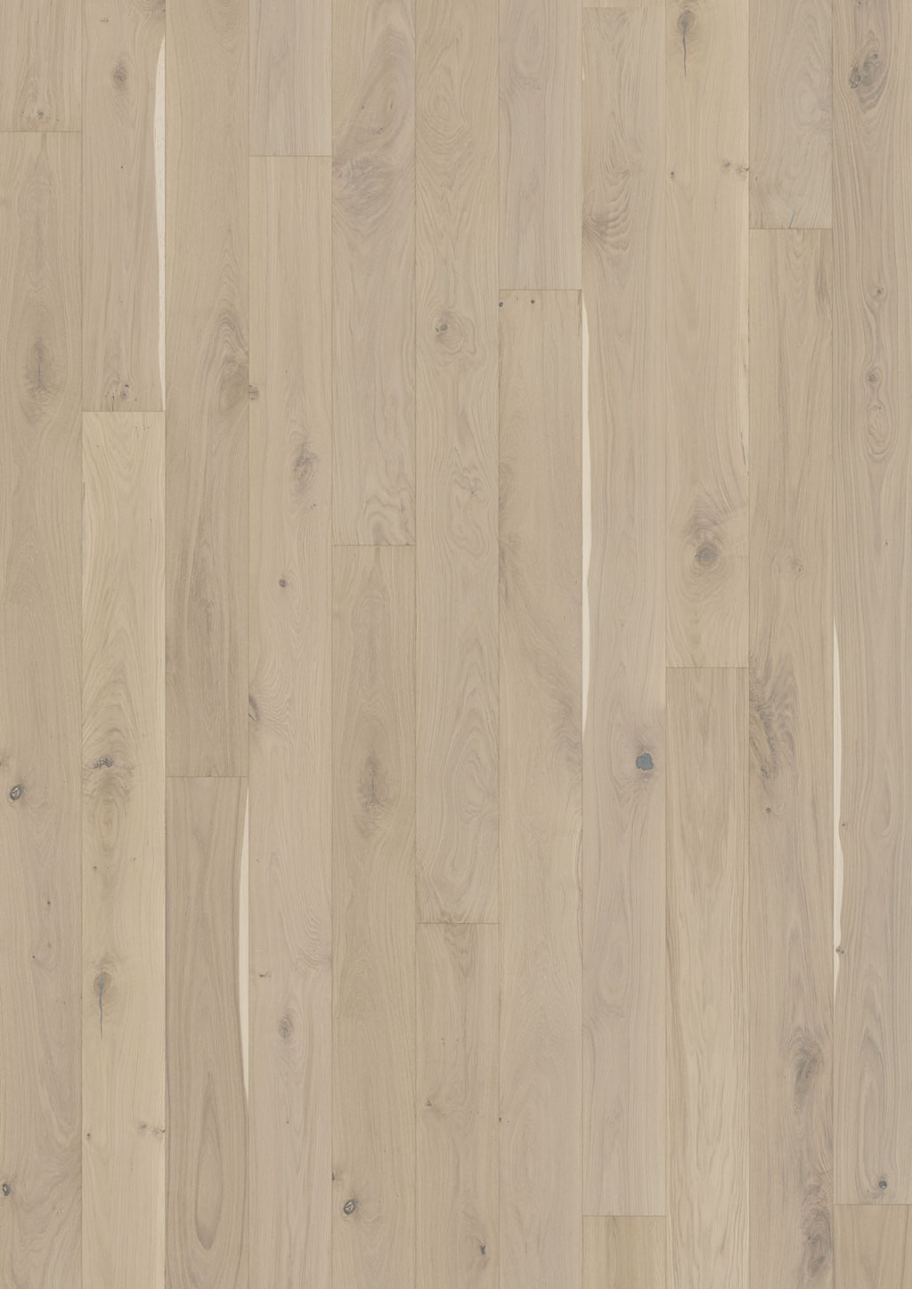 Kahrs Lux Oak Ghost Engineered Flooring, Brushed & Ultra Matt Lacquered, 151x15x2266mm Image