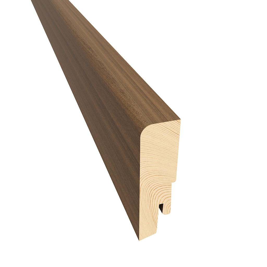 Kahrs Skirtings Skirting Walnut Matt, Matt Lacquered Image