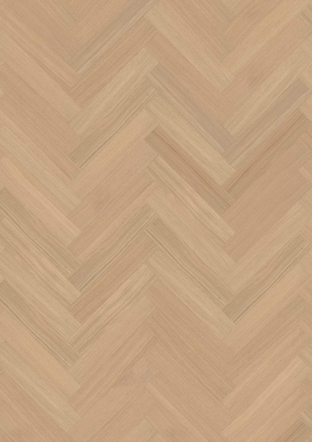 Kahrs Life Authentic Herringbone Oak Ginseng Engineered Flooring, Brushed & Ultra Matt Lacquered, 121x10x593mm Image