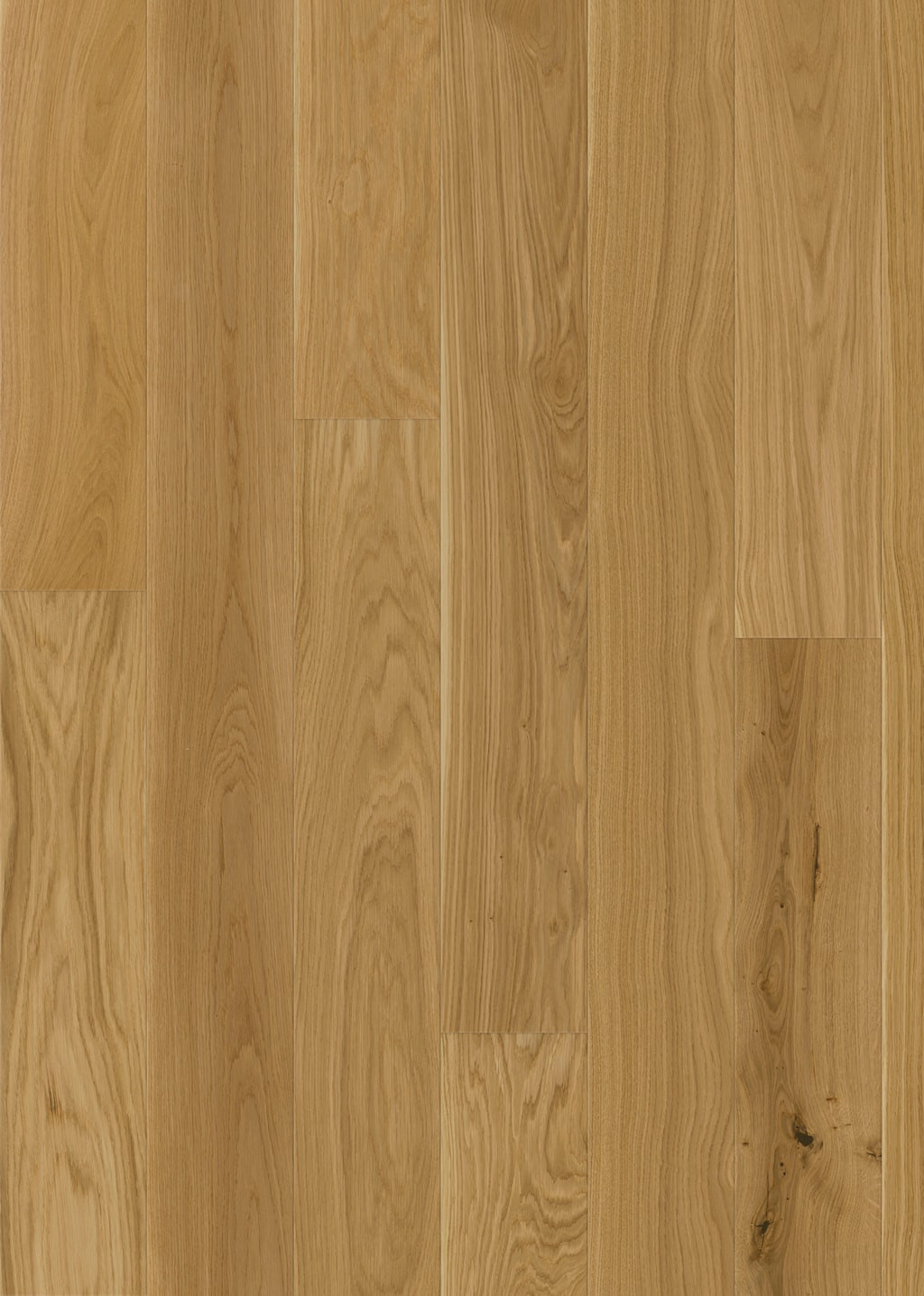 Kahrs Canvas Wide Oak Ecru Engineered Flooring, Brushed & Matt Lacquered, 187x13x1860mm Image
